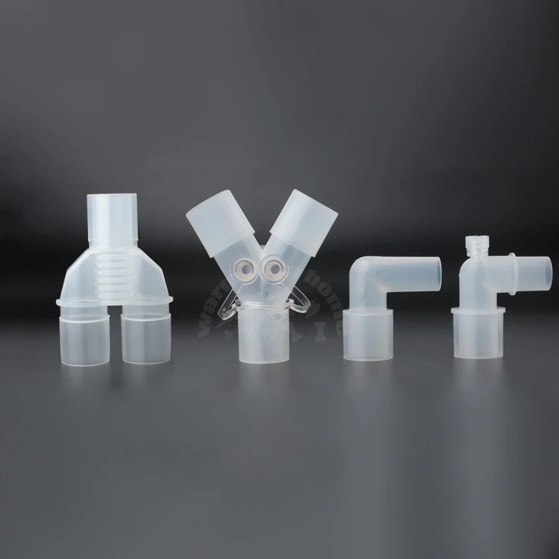 Anesthesia Hose Connector Breathing Circuit Corrugated Tube LShaped Y