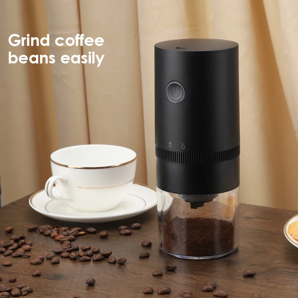 

Electric Coffee Grinder Cafe Automatic Coffee Beans Mill Grinder Machine for VIP US