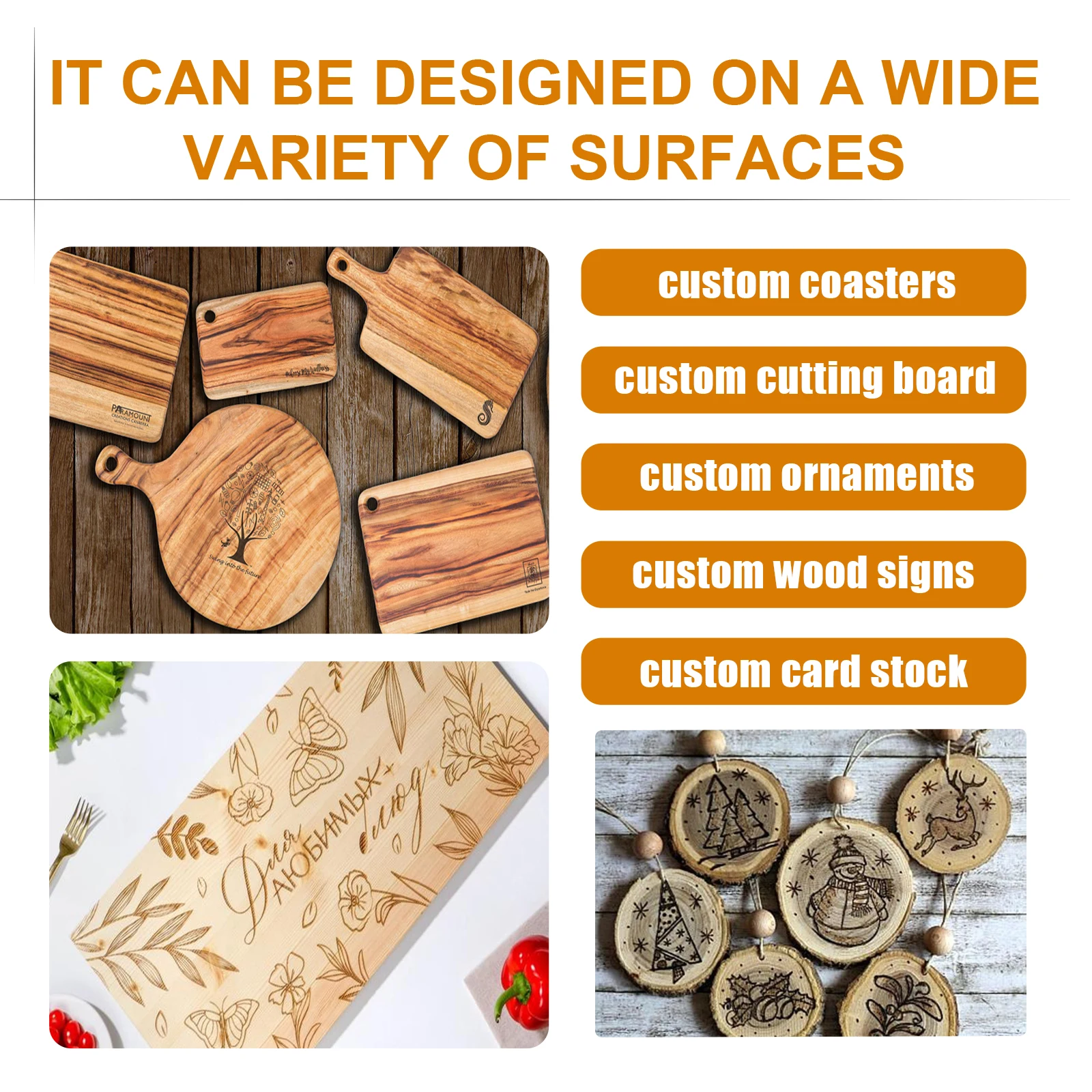 Jue-Fish Wood Heat Activated Paste DIY Crafting Stencil Wood Burning Accurately & Easily DIY Pyrography Designs Wood Burn Paste