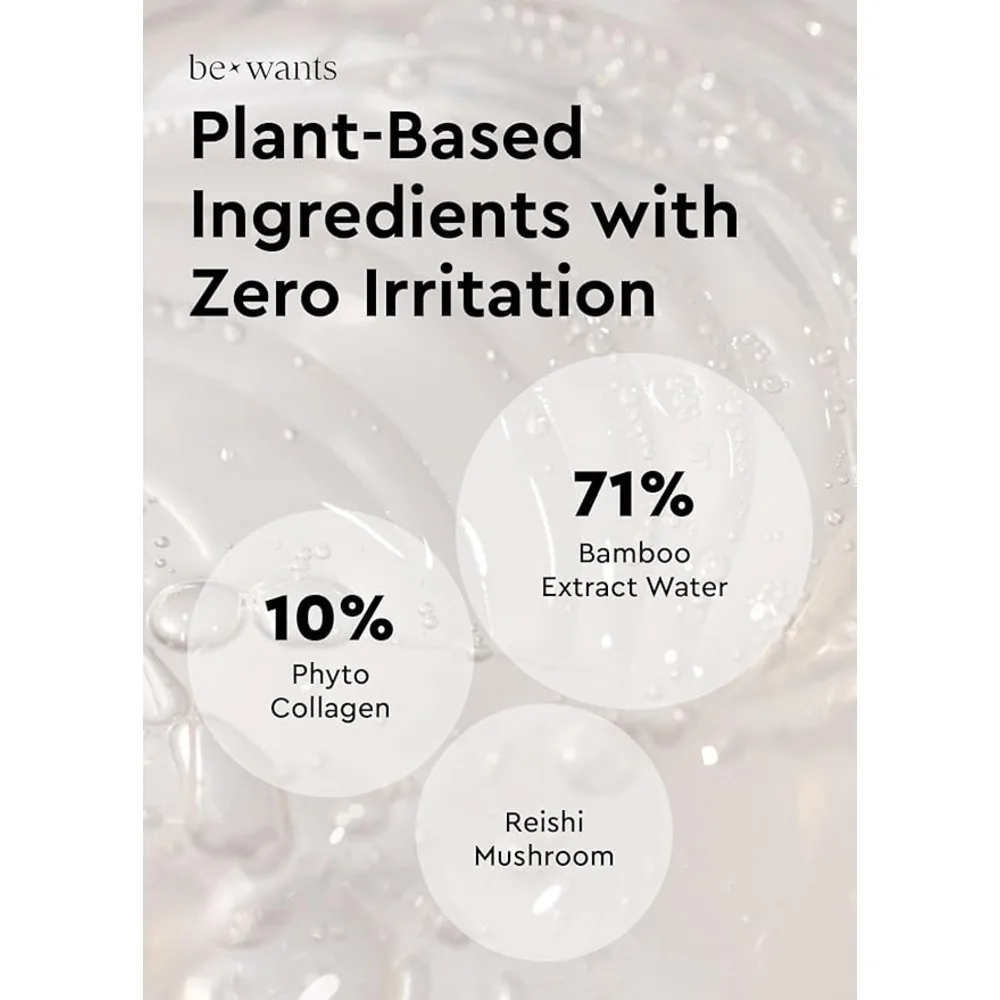 Bewants Eye Patches for Dark Circles, Korean Under Eye Mask for Puffy Eyes – Vegan Collagen with 71.9% Bamboo Water, 60 Patches 2