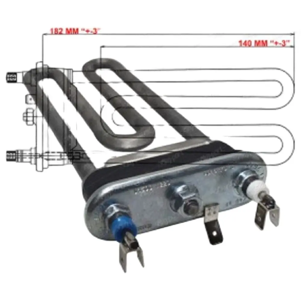 Ariston & Hotpoint-Elemento Riscaldante Thermowatt Per Lavatrice Samsung 184Mm - 1500W - Oi1111