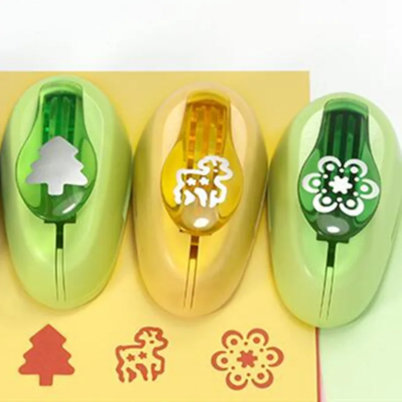 1 inch Furador Diy Paper Cut Eva Foam Maker puncher Scrapbooking Embossing labor saving for kids hole punch DIY handmade machine