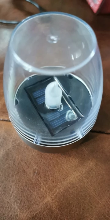 LED Solar Candles Night Light - Waterproof and Rechargeable photo review