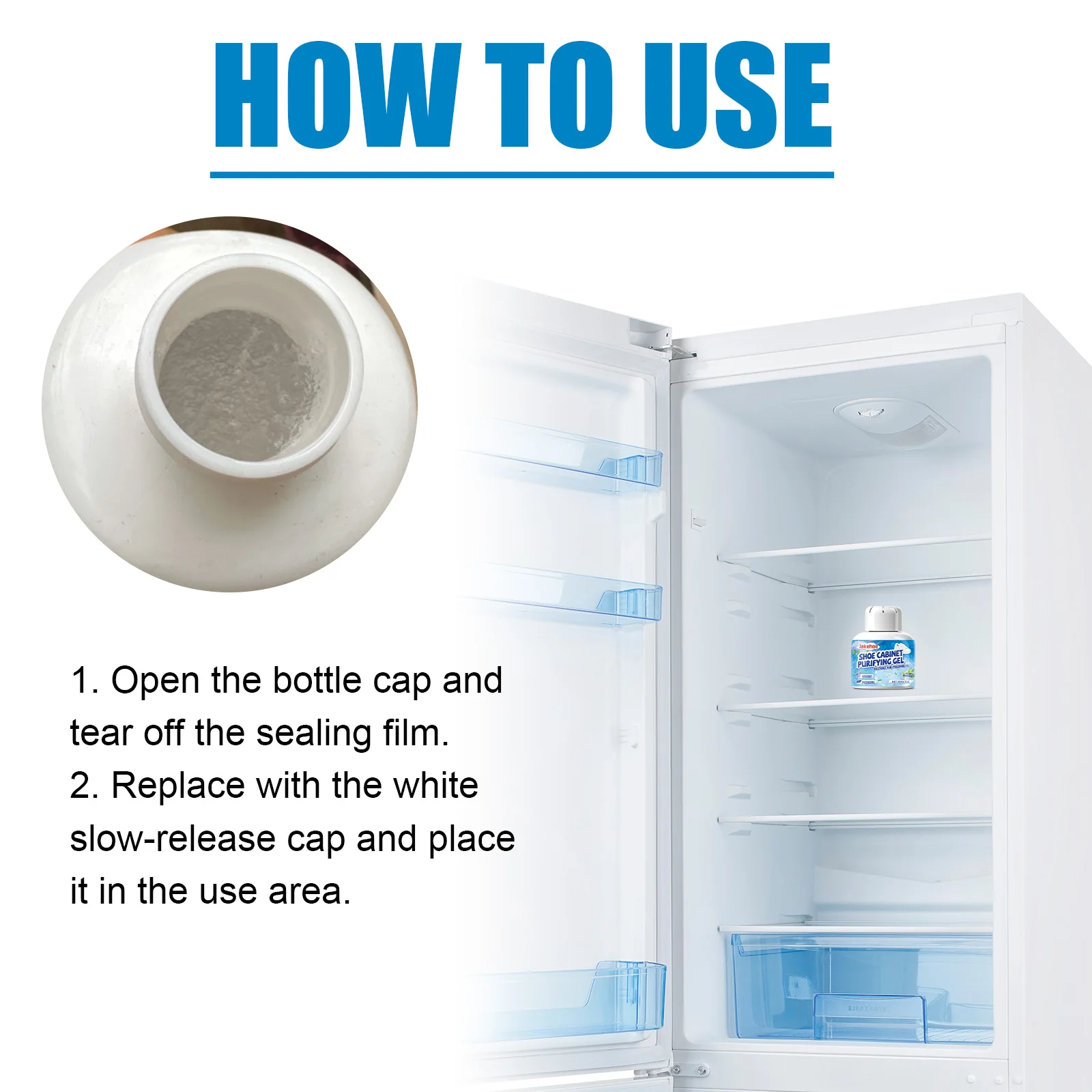 Refrigerator Deodorizing Gel Fresh Keeping Air Purification