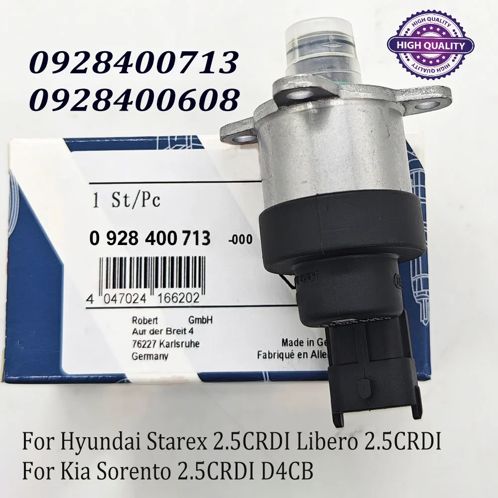 

0928400713 Rail Fuel Injection Pressure Pump Regulator Metering Valve For HYUNDAII H-1 H1 STAREX MATRIX PORTER 1.5 2.5 CRDi