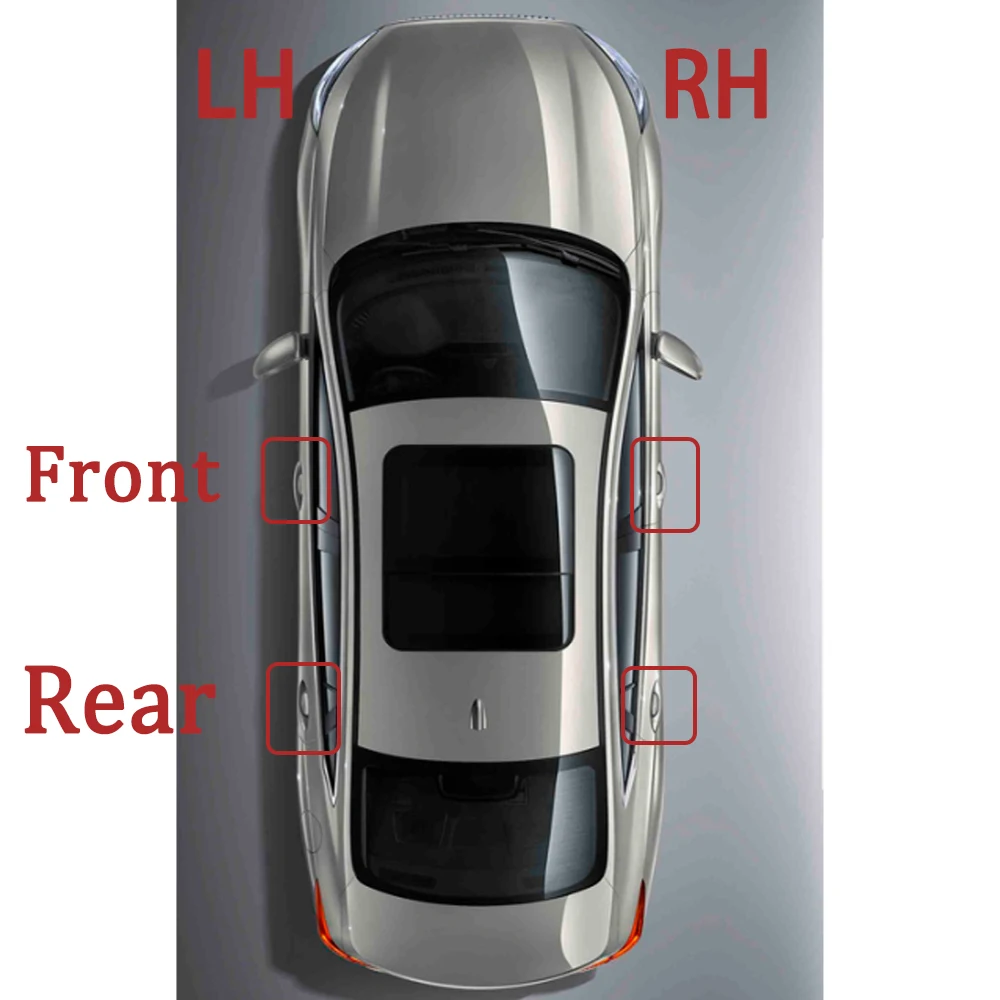 Outside Door Handle Front Rear Left Right For Chevrolet Spark II