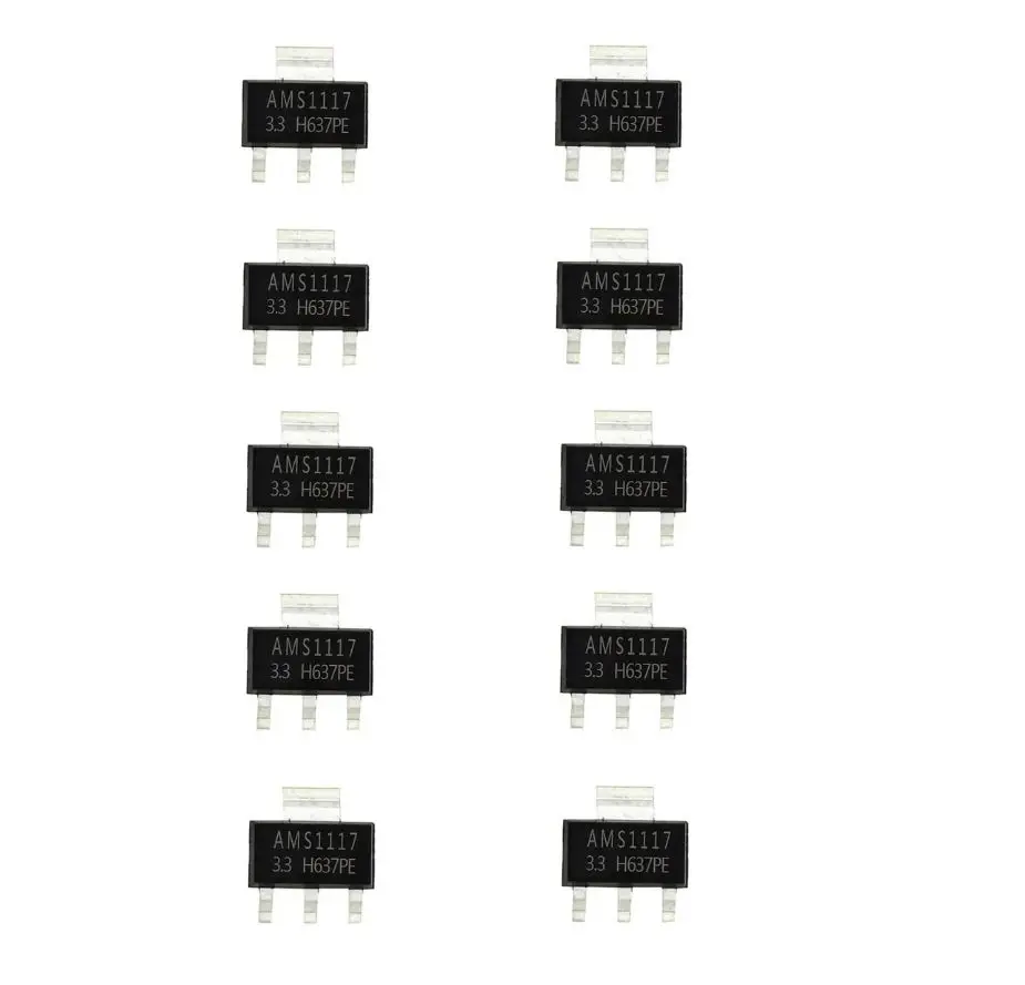 AMS1117-3.3 (LM1117) 10шт | Электронные компоненты и принадлежности