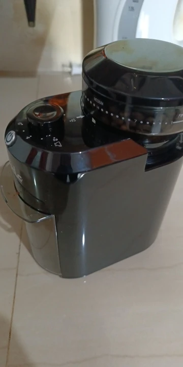 Wancle Electric Burr Coffee Grinder Adjustable Burr Mill Conical Coffee Bean Grinding with 28 Precise Grind Setting 220V/120V photo review