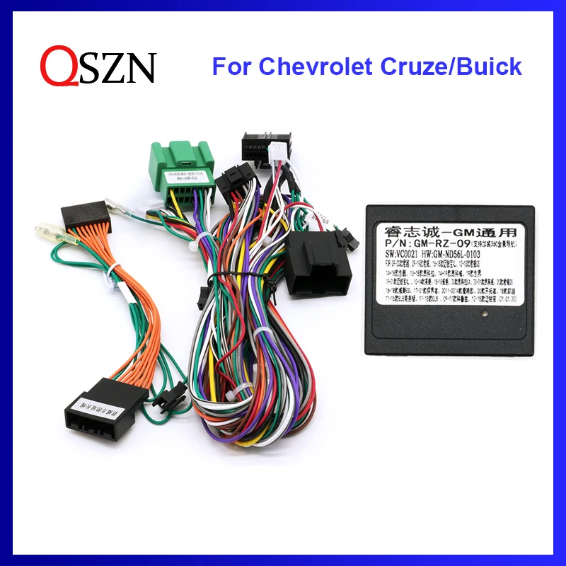 QSZN Canbus box Adaptor Decoder For Chevrolet Cruze Buick Regal Verano ...