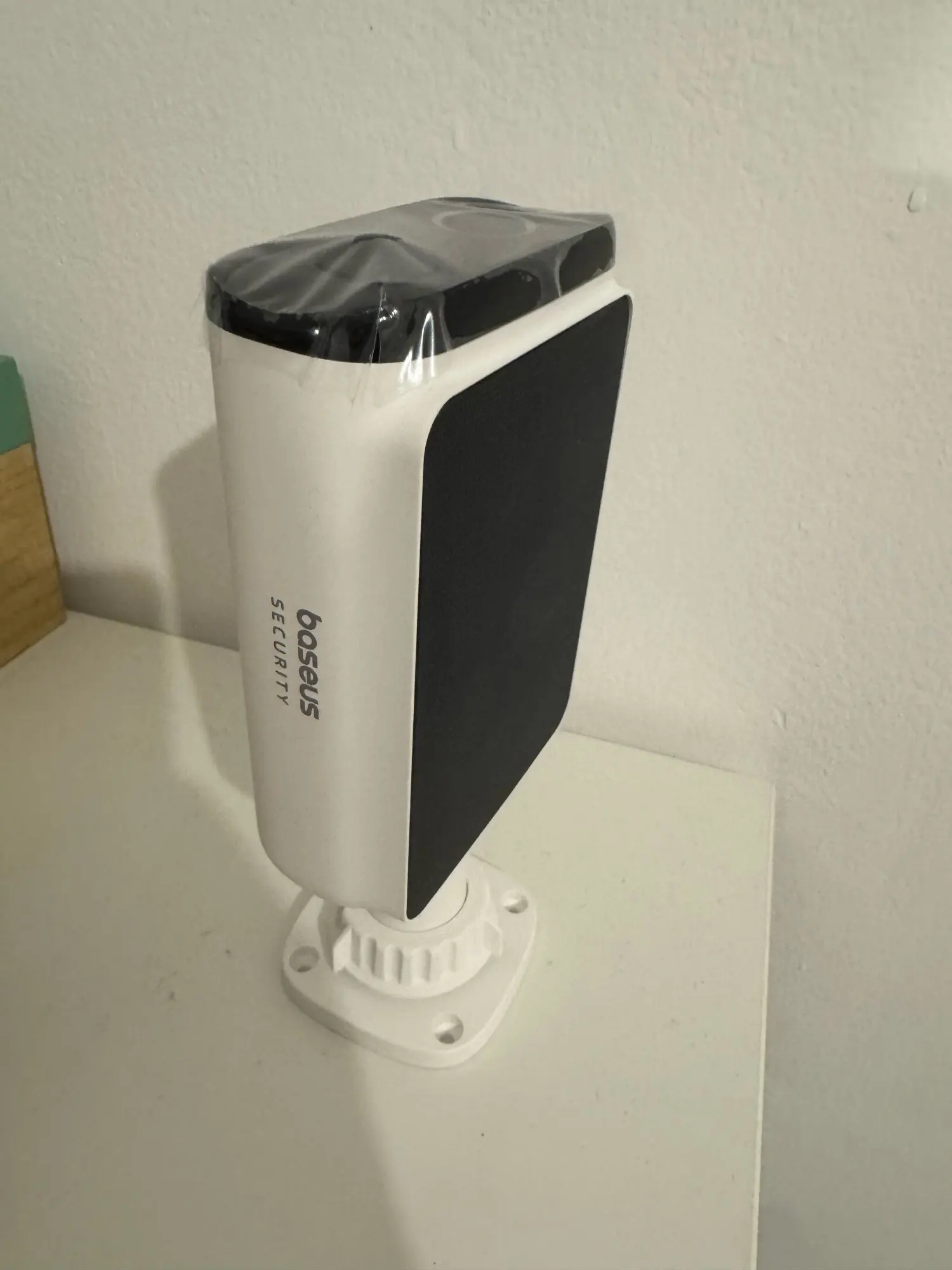 Baseus Caméra De Sécurité B1 Extérieure Sans Fil, Système De Protection WiFi, 24/7 Statique Intégré, 8 Go De Stockage Local, 2K