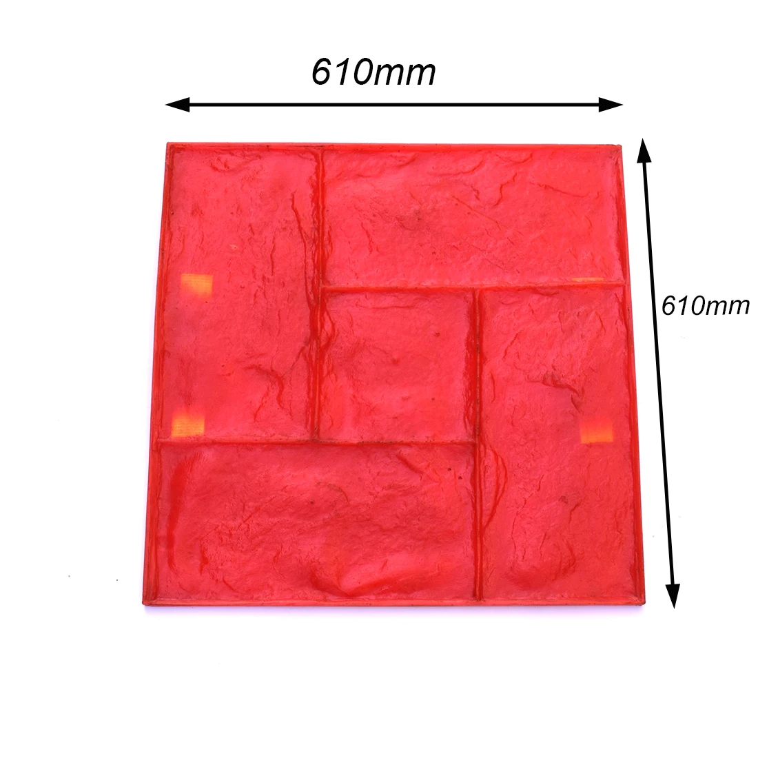 Concrete Embossed Floor mold Compression molding material Cement pavement Printing Construction Fan-shaped Stone Pattern