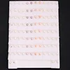 Wholesale 100 Pairs of 5-6mm Natural Fresh Water Button Pearl Stud Earring 1
