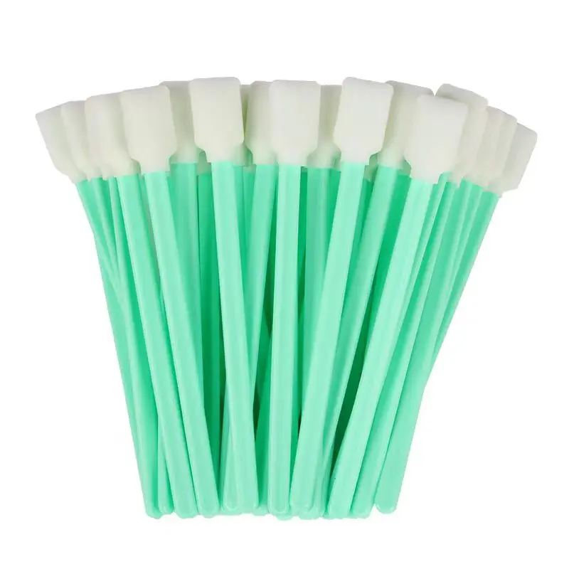 Printhead Cleaning Sponge 100PCS Inkjet Printhead Cleaning Foam Epson Roland Mimaki Mutoh Cleaning Tool