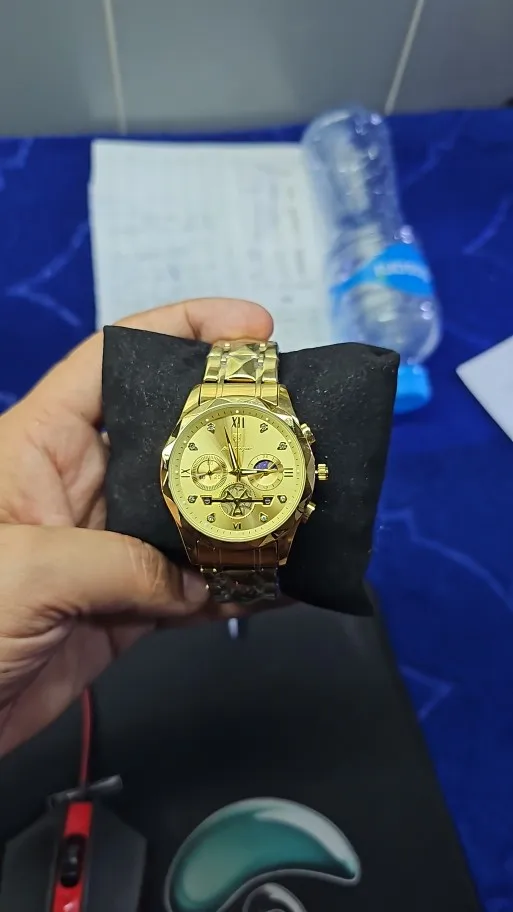 POEDAGAR Luxury Men's Quartz Watch photo review