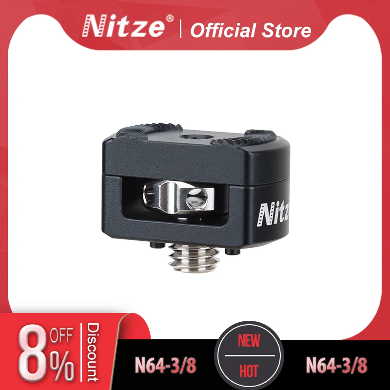 Nitze ARRI Rosette Mount With 3/8’’ ARRI Locating Pins N64 3/8Photo