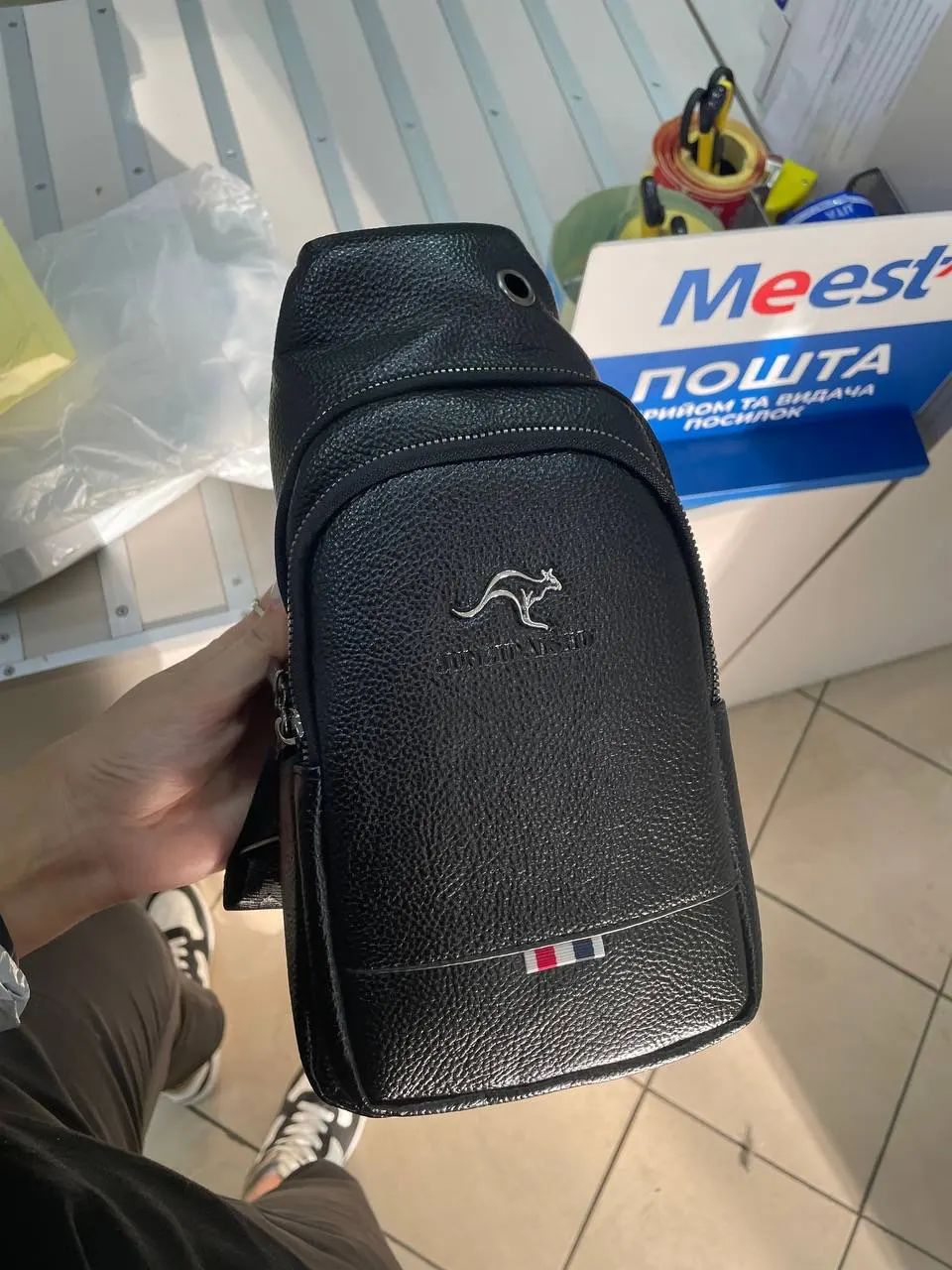 Bolsa Transversal Masculina Crossbody photo review