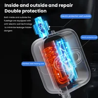 Chauffe-eau instantané 3500W, prise EU 220V, chauffage rapide en 3 secondes, affichage numérique, mini chauffe-eau sans réservoir pour salle de bain et cuisine, sécurité CE 5