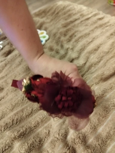 Artificial Floral Headband for Wedding and Party photo review