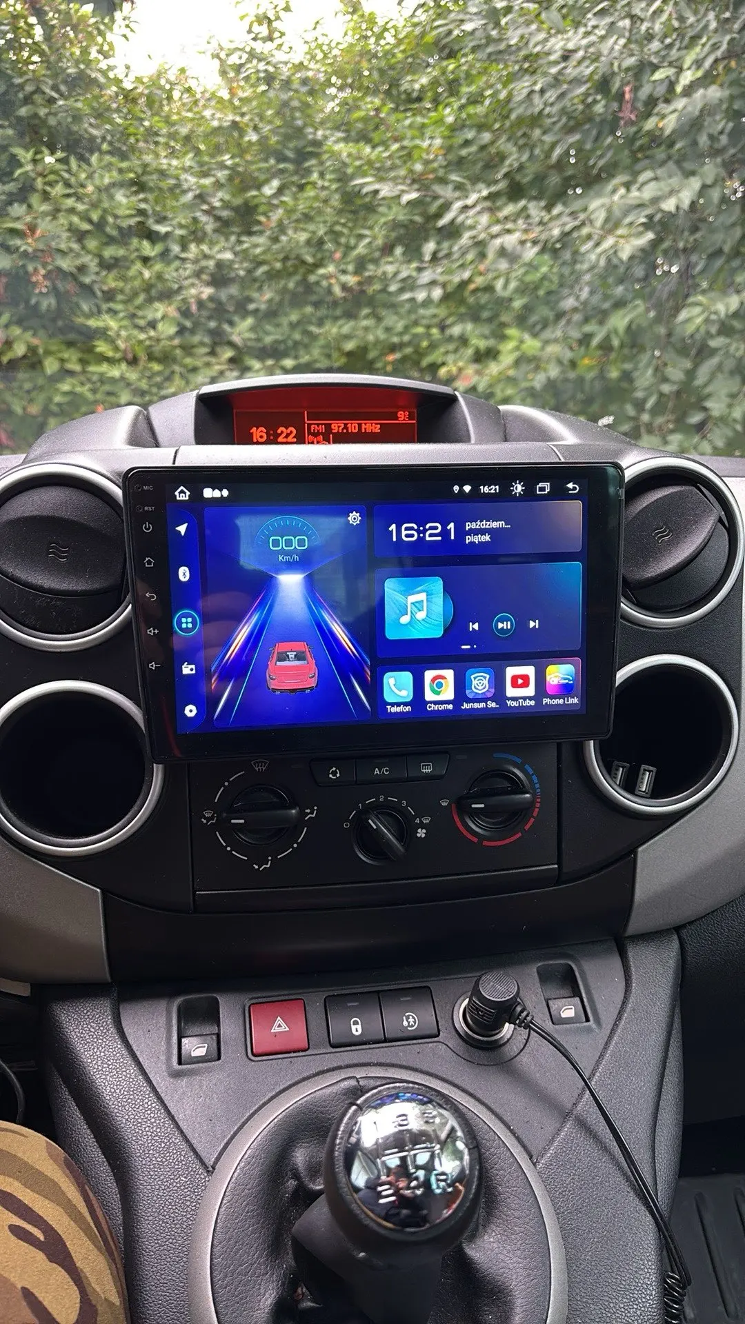 Junsun AI Voice 2 din Android Auto Radio For Citroen Berlingo B9 Peugeot Partner 2008 - 2019Carplay 4G Car Multimedia GPS 2din autoradio