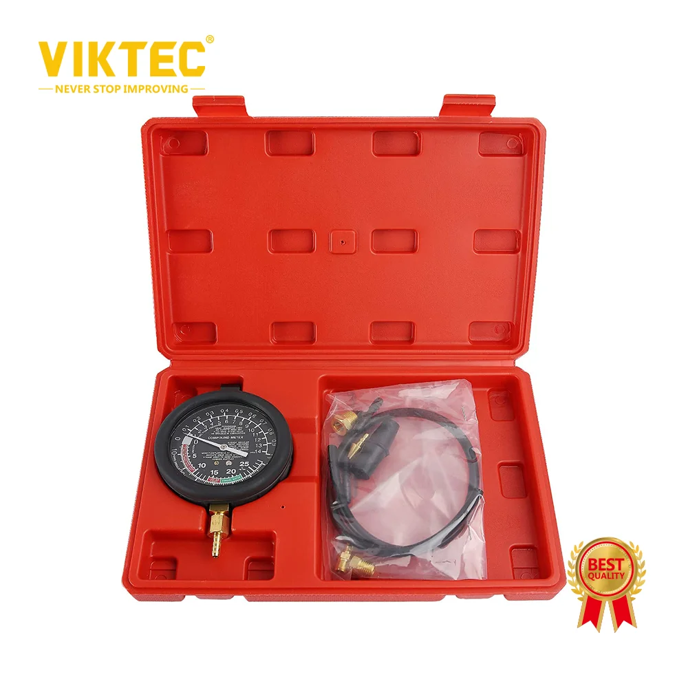 VIKTECFuelPumpVacuumGaugeTesterPressureTestNewAutoMechanic