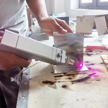  Handheld Portable Desktop Mini Micro Welder Stainless Steel Titanium Aluminium Air Cooled Fiber Laser Welding Machine 