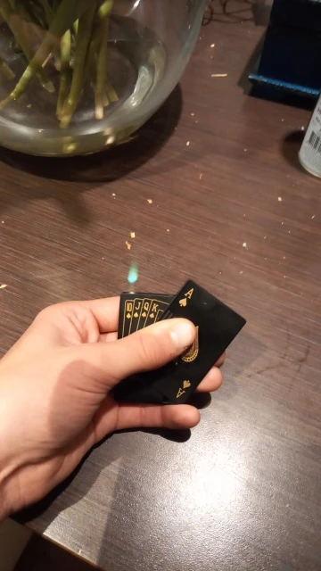 Briquet carte black édition limitée photo review