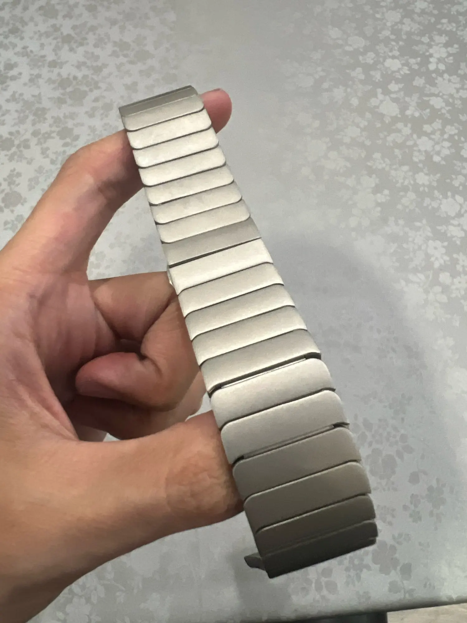 Pulseira de cor de titânio para apple watch ultra 2 49mm 10 46mm 9 8 7 5 4 se 6 loop para iwatch 45mm 41 42 44mm pulseira de aço inoxidável photo review