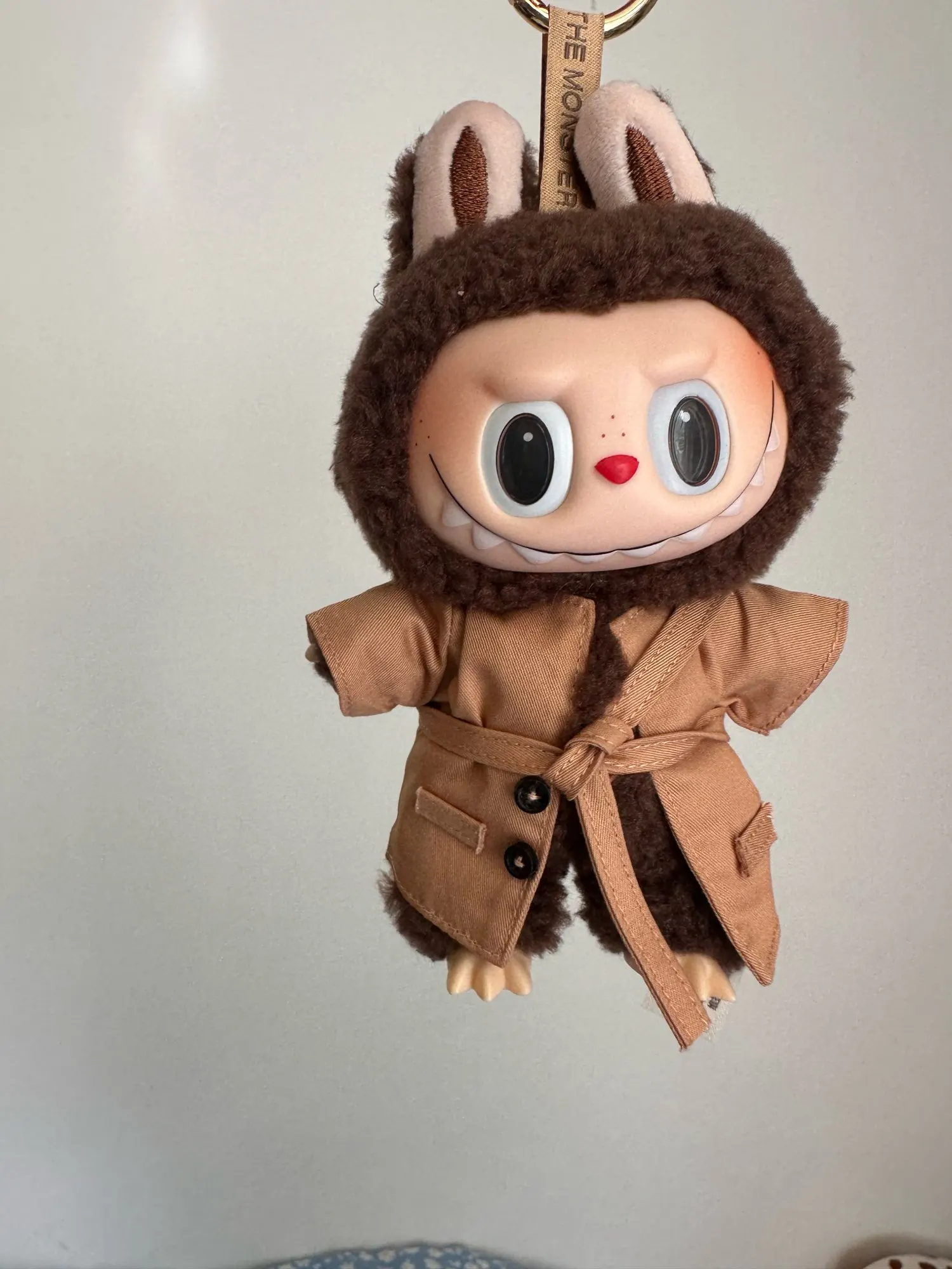 Labubu Doll Clothes: 15/17CM Spring/Autumn Trench Coat with Belt photo review