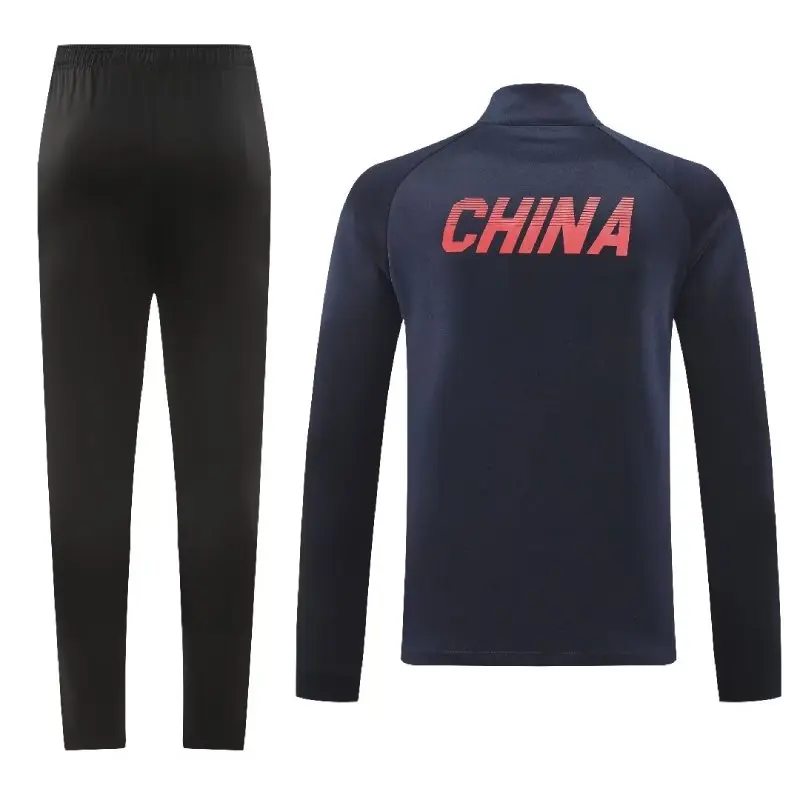 Spring Autumn China Team Sportwears Chinese Flag Tracksuit Badminton Table Tennis Jacket/Pants Men Women Bodysuit Couple's Coat
