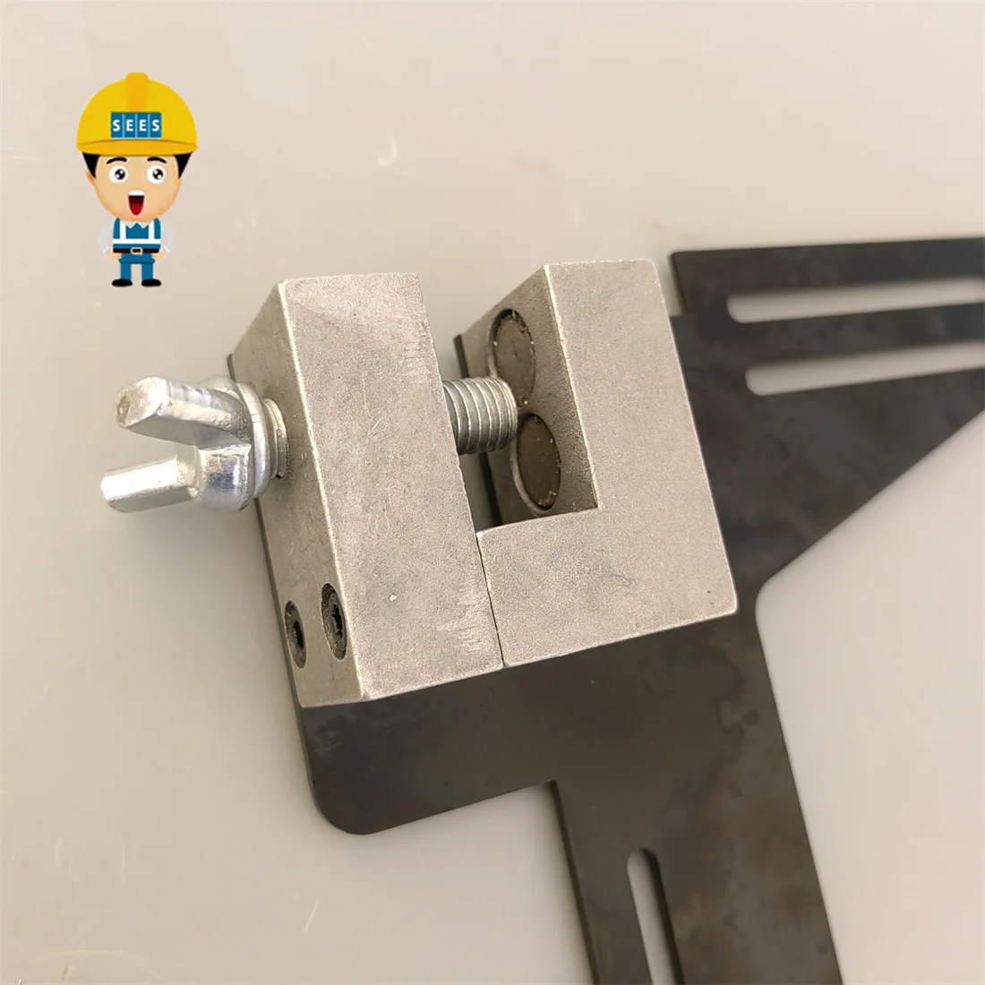 SEES SJT-56100-3 Elevator Guide Rail Calibration Ruler Single Line Lift Maintenance Tools