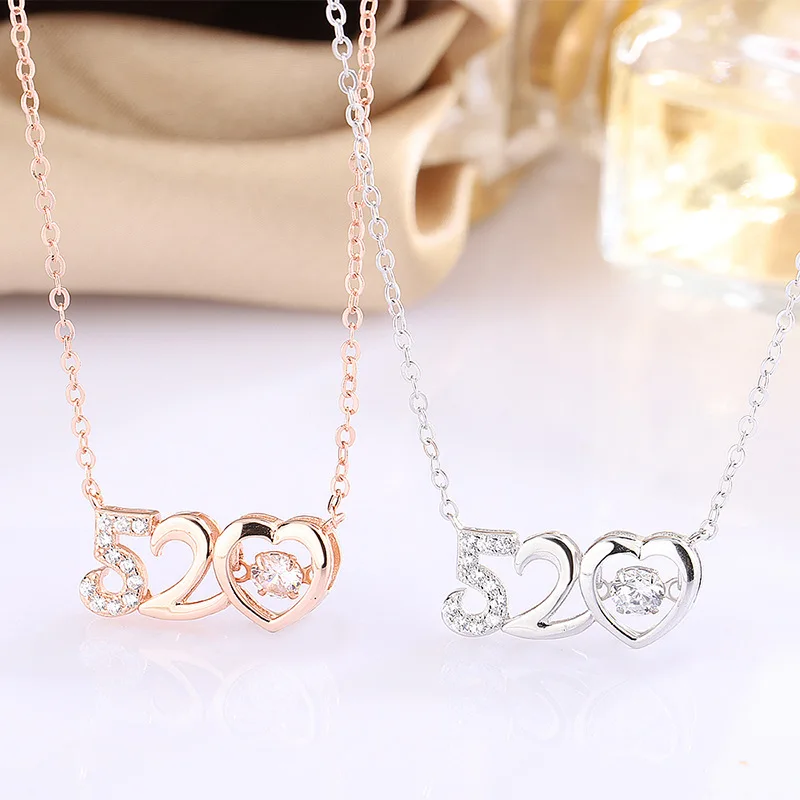 Amazon.com: NewL 925 Sterling Silver Connected Heart Couple Heart Pendant  Necklace for Girlfriend Silver Jewelry : Clothing, Shoes & Jewelry