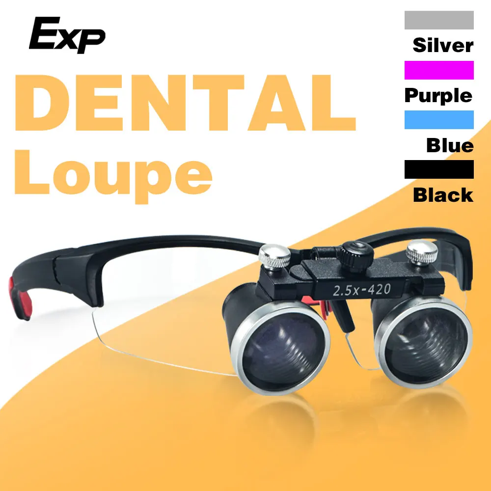 Exp35X25XmagnificationbinoculardentalLoupeadjustable