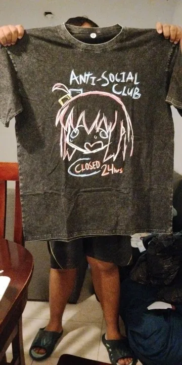 Anti-Social Club T-Shirt - Bocchi Collection photo review