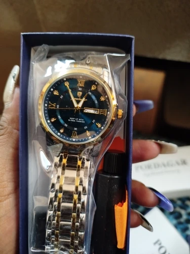 POEDAGAR Luxury Watch for Men photo review