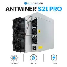 

1s BITMAIN ANTMINER S21 PRO (23 4-й/3510 Вт)