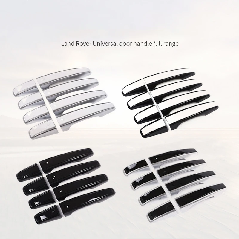 8PcsSetCarDoorHandleCoverTrimReplacementPartsForLandRover