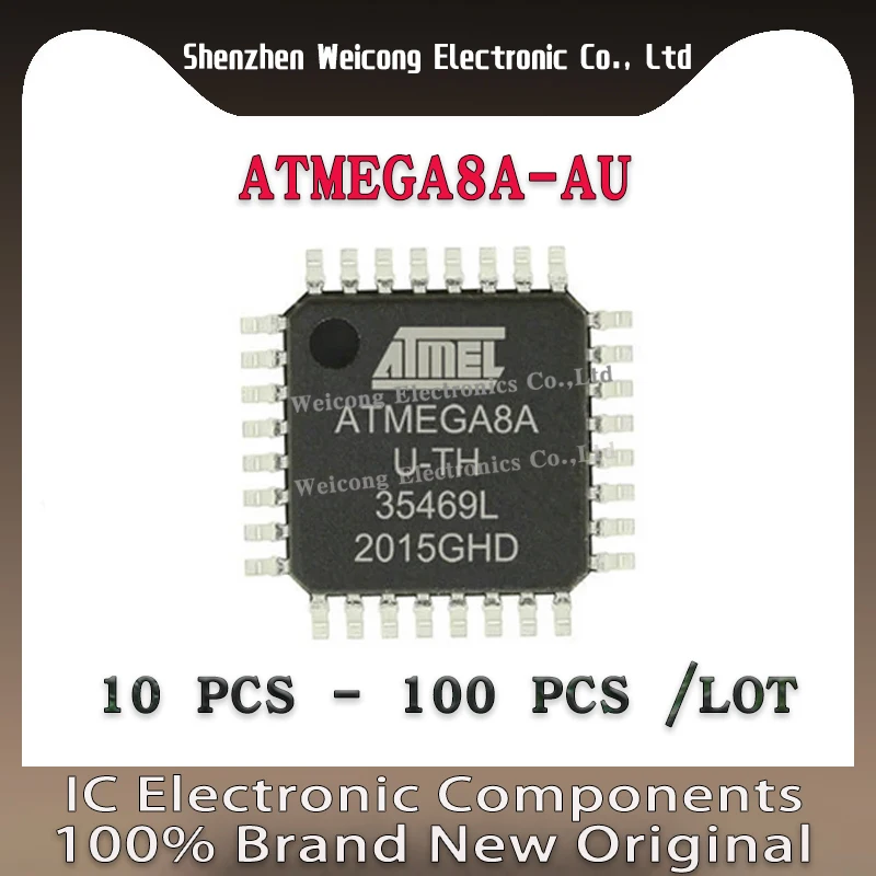 

ATMEGA ATMEGA8 ATMEGA8A ATMEGA8A-AU New Original IC MCU Chip TQFP-32