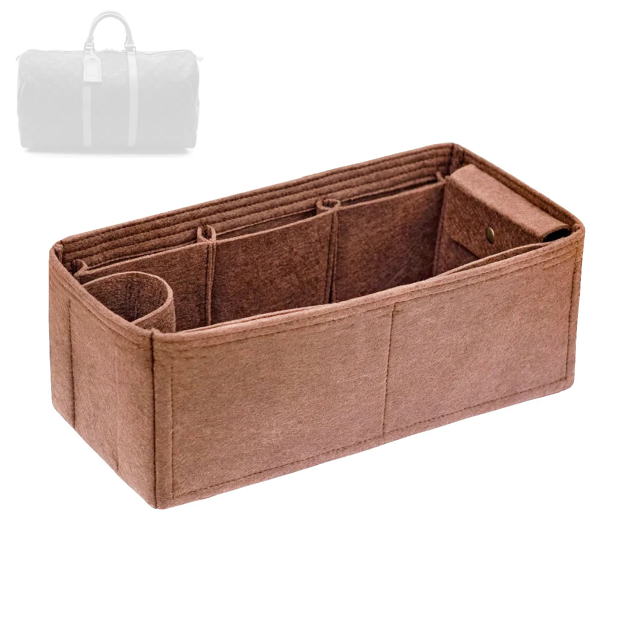 Inserto Organizer Per Borsa, Borsa Per Trucco In Feltro, Borsa Per Borsa Di Lusso, Per Keepall 45 50 55 60 Borsa Da Viaggio