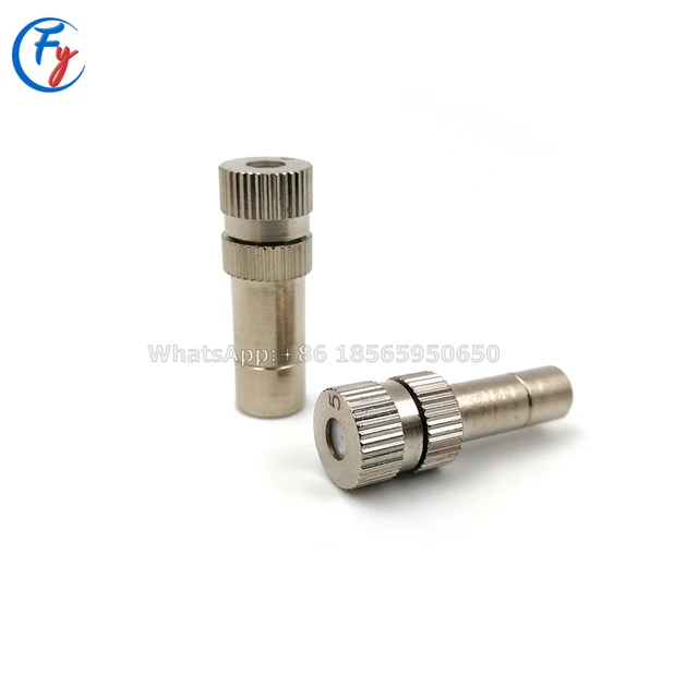 Maging Hűtőrendszer Alacsony Nyomású Katomizáló Fúvókák 6 Mm -Es Póló Csúszás Zár Gyors Csatlakozók Páridítják A Tereprendező Permetezőgépet - Image 6