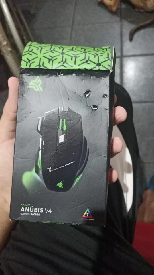 Mouse gamer para jogo computador 3200dpi com LED laser X7 USB Botões Profissional photo review