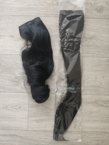 Lisix Synthetic Clip In Hair Extensions (5 Clips) photo review