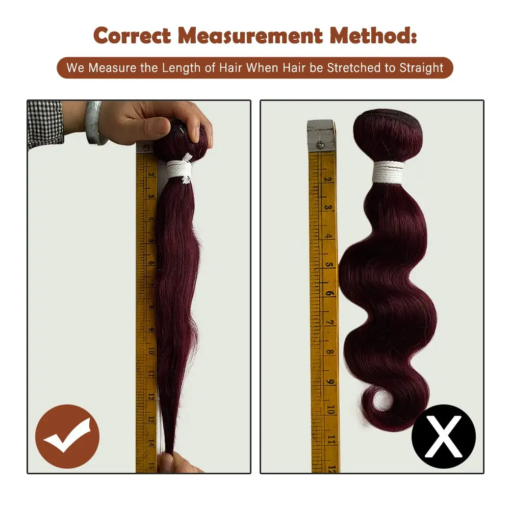 Burgundy Bundles 99j Color Loose Body Wave 16 Inch 3Pcs Bundles Human Hair 100% Brazilian Human Hair for Black Women