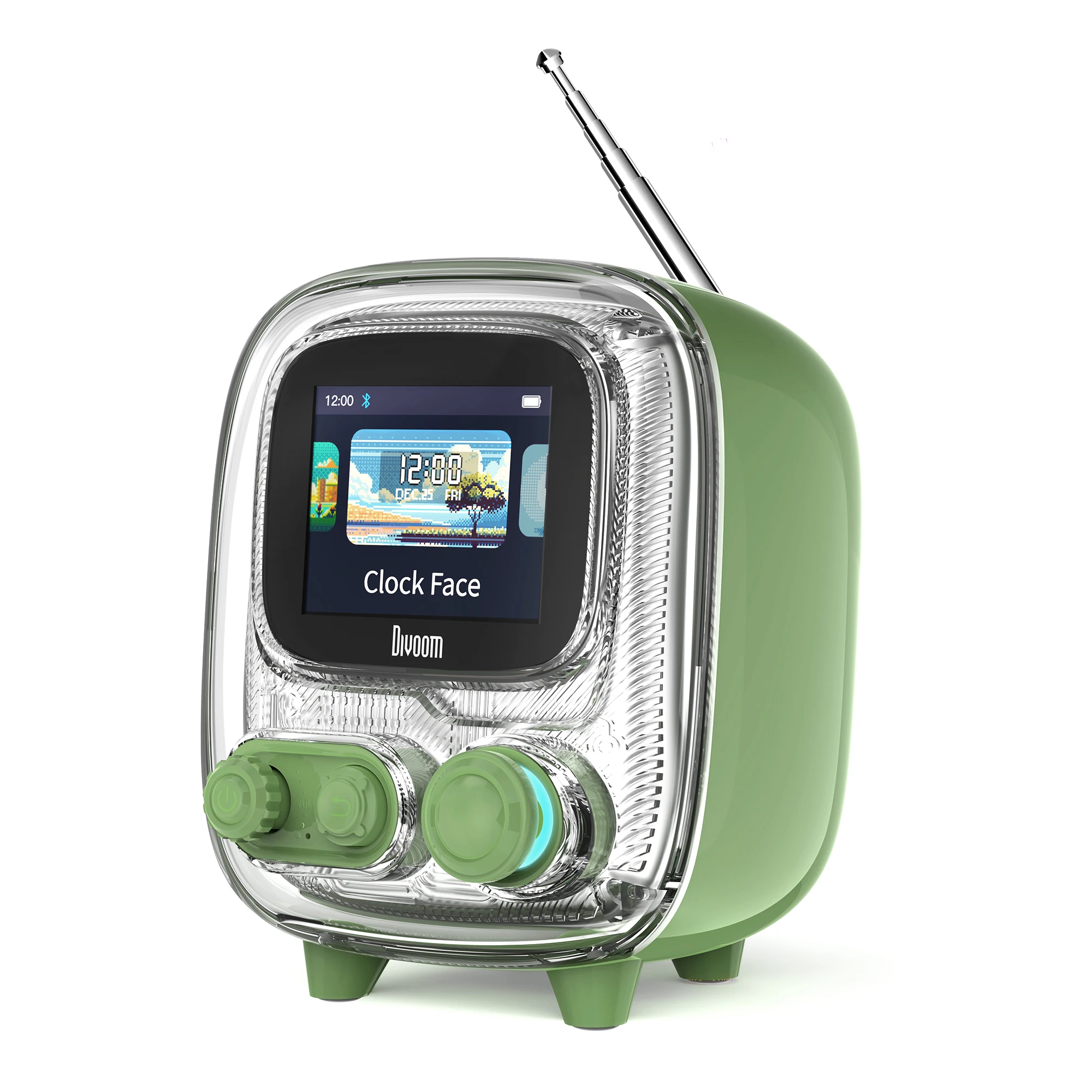 Divoom Tiivoo-2 ホワイト Divoom Tiivoo-2 Photo Album & Bluetooth Speaker White - Veli