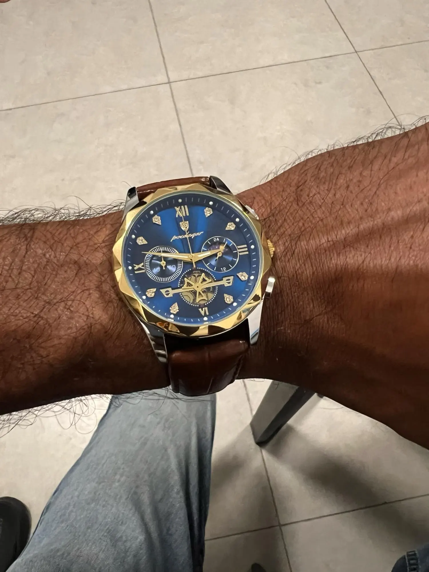 POEDAGAR Luxury Watch for Men photo review