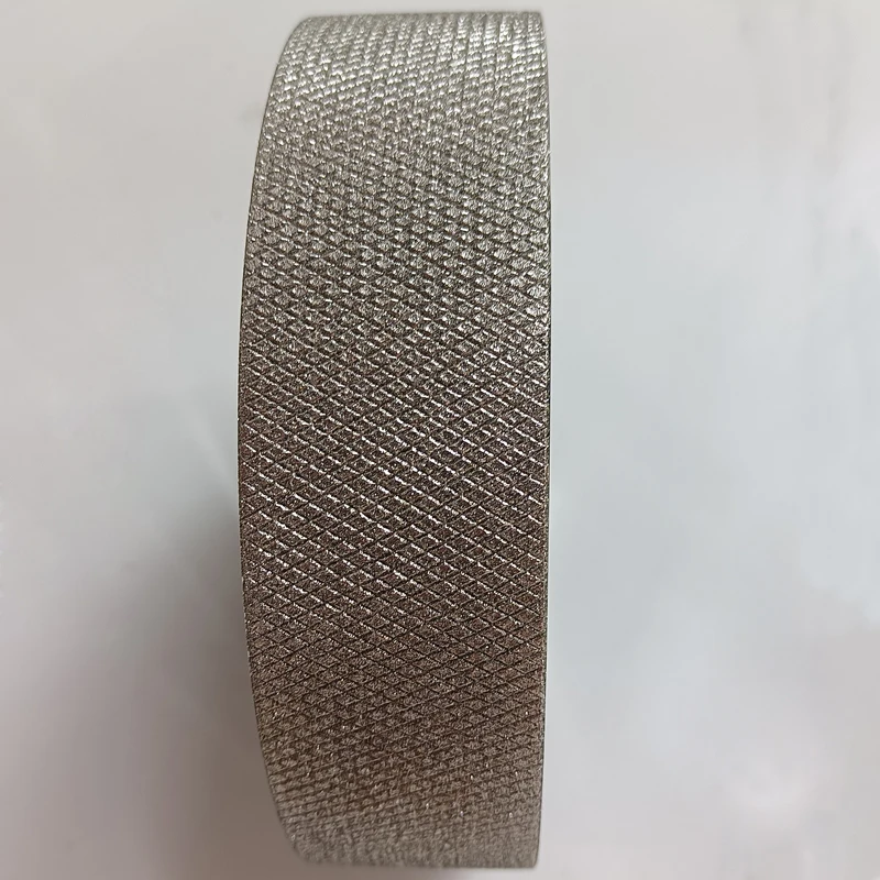 Diamond Grinding Wheel 6"x1.5"x1" Embossed Grooved Knurled Sharp Wear-resistant 150x38x25.4mm Holes Polishing Wheel