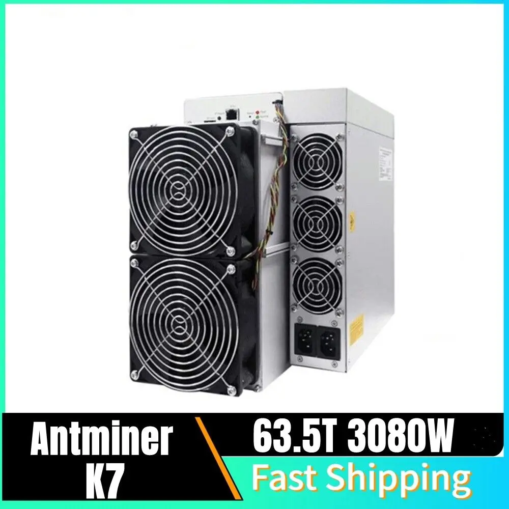 

Antminer K7 63.5T Bitmain crypt Algorithm Asic CKB Mining Machine CKB Miner