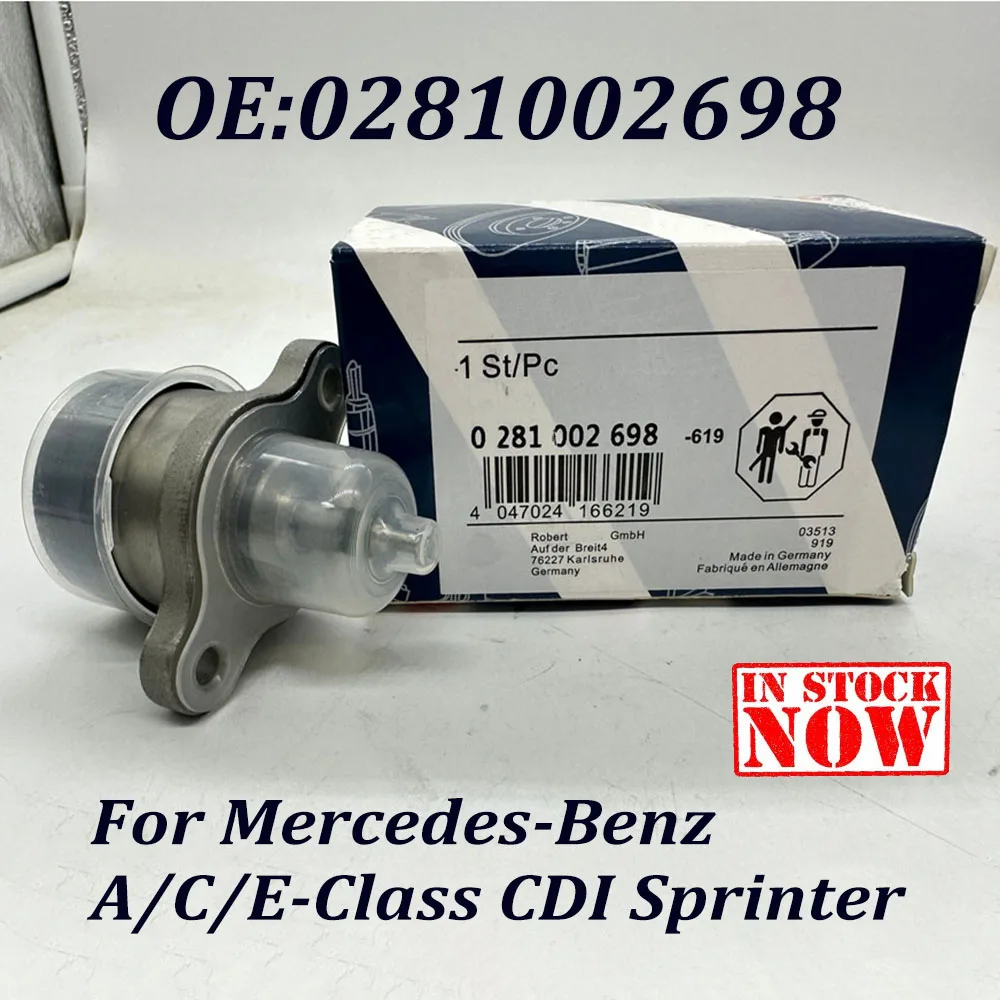 

0281002698 A6110780549 6110780549 Rail Fuel Pressure Control Valve DRV For Mercedes-Benzz C-Class V-Class Sprinter Vit