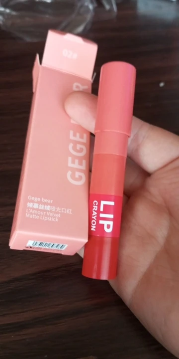 Lipstick Set Lip Gloss 4 Colors In 1 Matte Velvet Lipstick Pen Kit Lipliner Waterproof Lasting photo review