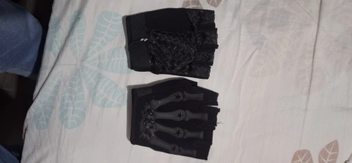 Riding Fingerless Gloves Non-slip Half Finger Gloves for Motorcycle Cycling photo review