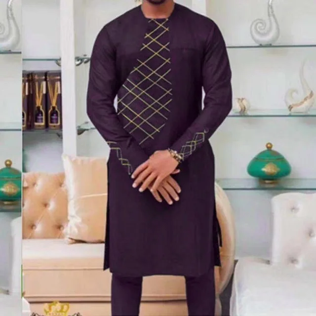 Mbam Long Sleeves Tops and Pants 2 Piece Men - Image 2
